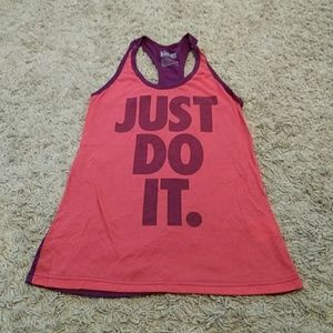Nike Racerback "Just Do It" tank top